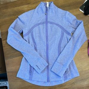 Purple Lululemon zip up
